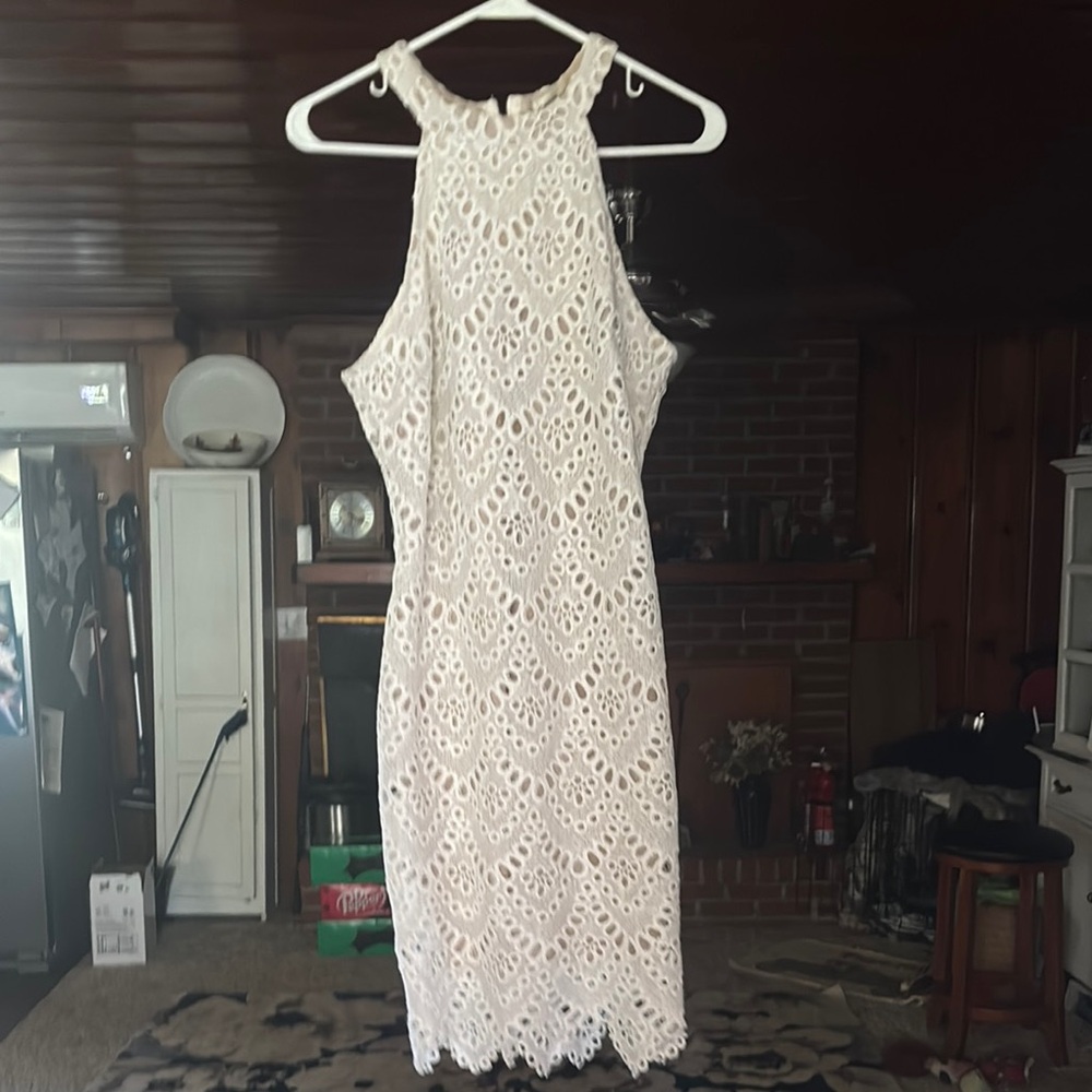 Grace White Lace Dress